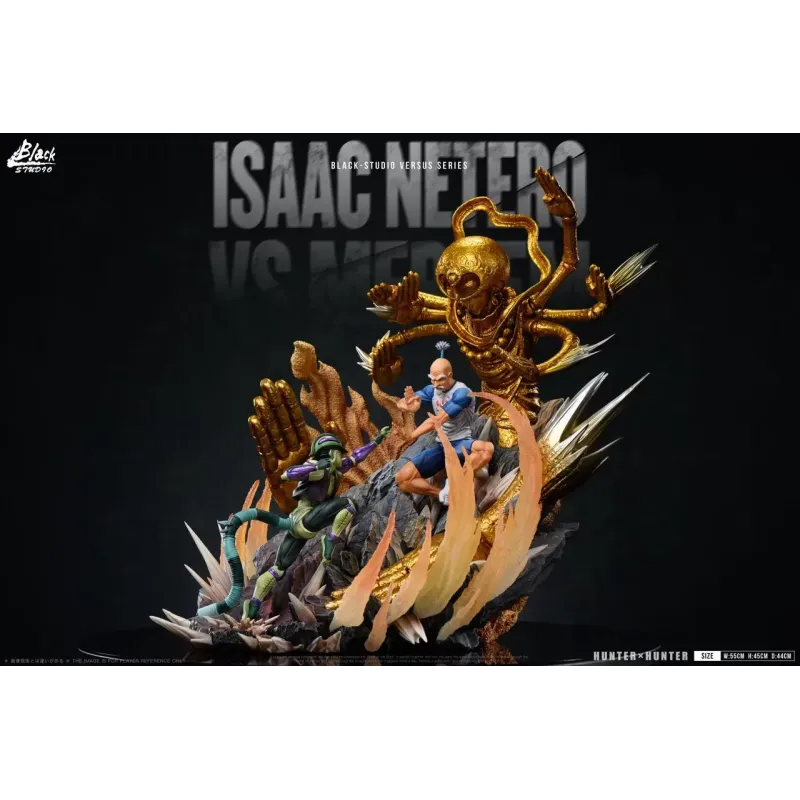 Hunter x Hunter Isaac Netero vs Meruem Black Stone Studio