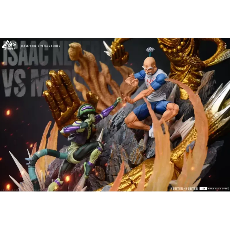 Hunter x Hunter Isaac Netero vs Meruem Black Stone Studio