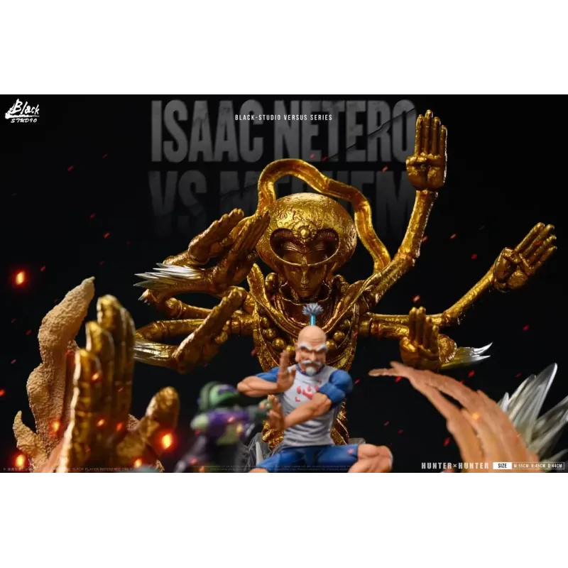Hunter x Hunter Isaac Netero vs Meruem Black Stone Studio