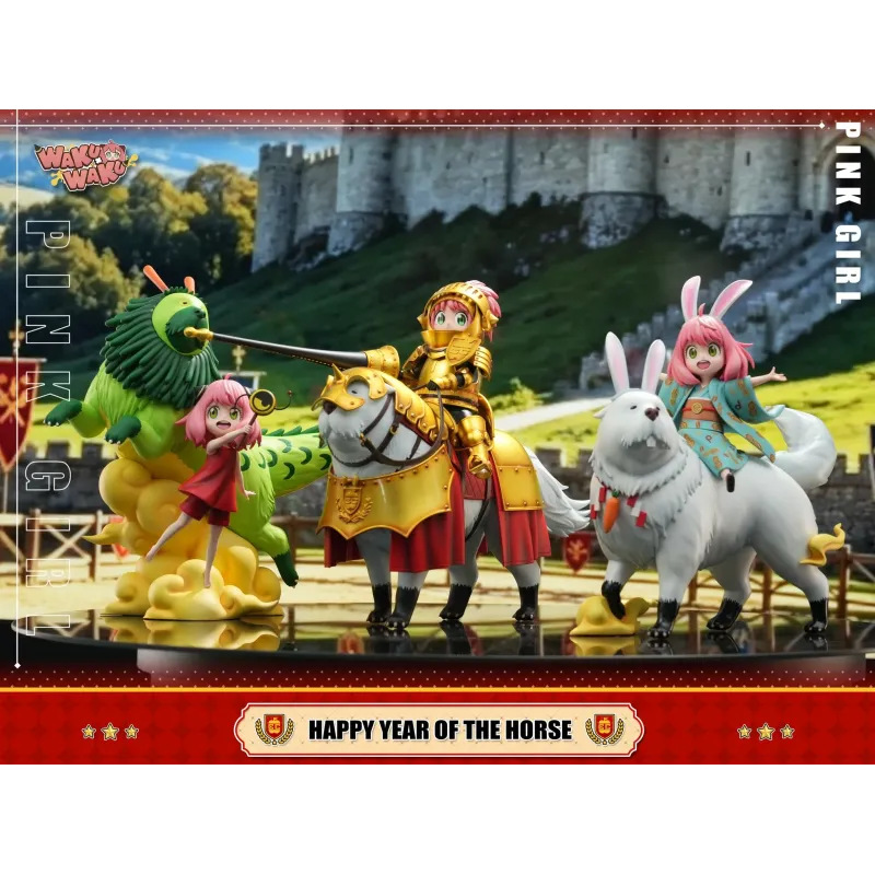 Spy x Family Anya Happy Year of The Horse WAKUWAKU Studio