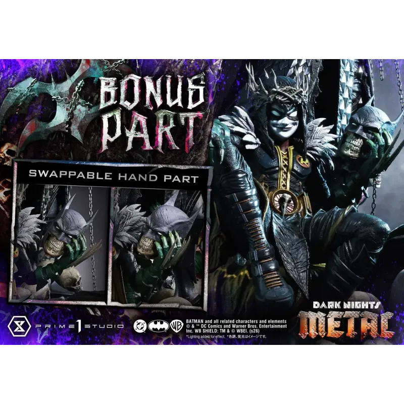 DC Dark Nights: Death Metal The Batman Who Laughs & Robin King Prime 1 Studio