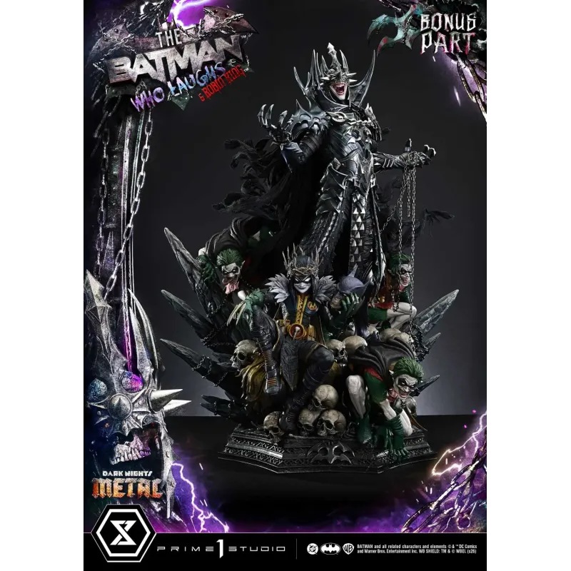 DC Dark Nights: Death Metal The Batman Who Laughs & Robin King Prime 1 Studio