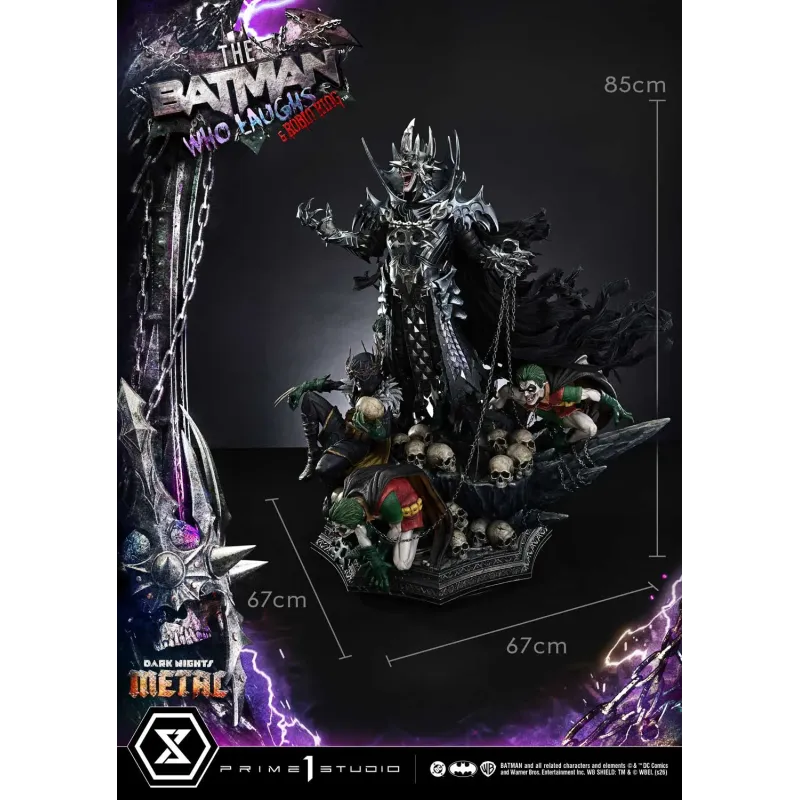 DC Dark Nights: Death Metal The Batman Who Laughs & Robin King Prime 1 Studio