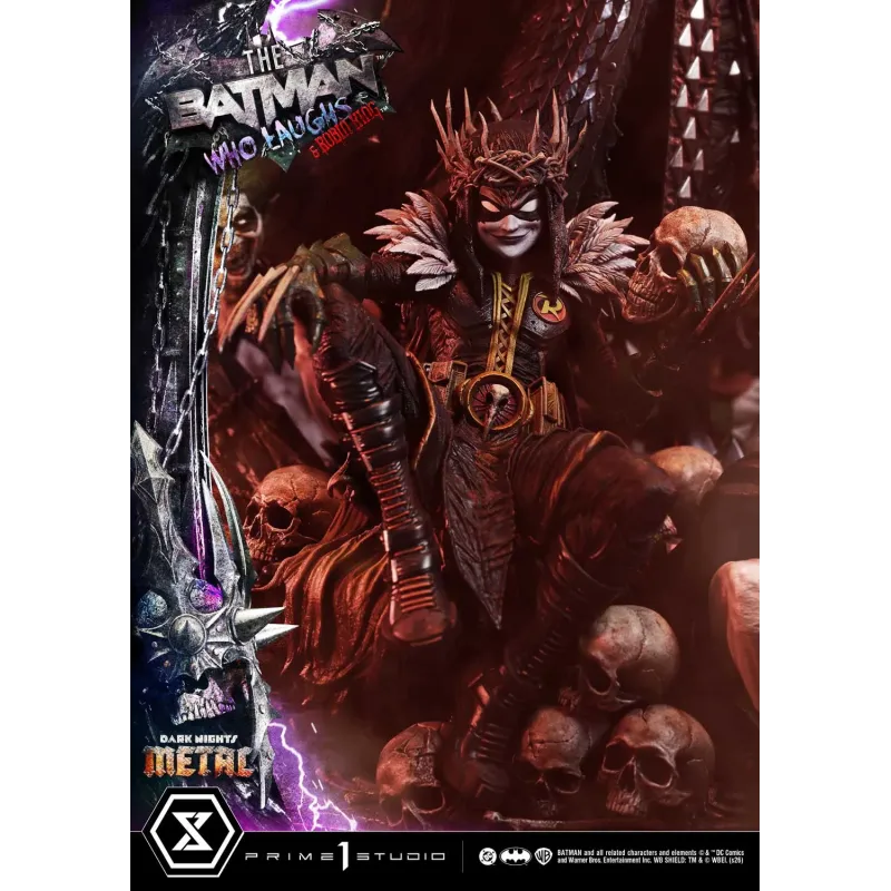 DC Dark Nights: Death Metal The Batman Who Laughs & Robin King Prime 1 Studio