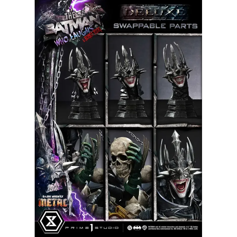 DC Dark Nights: Death Metal The Batman Who Laughs & Robin King Prime 1 Studio