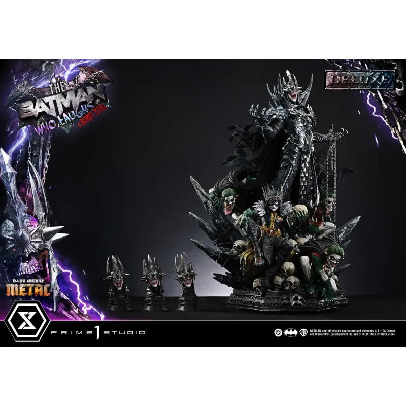 DC Dark Nights: Death Metal The Batman Who Laughs & Robin King Prime 1 Studio