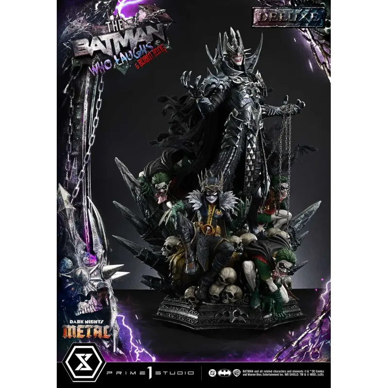 DC Dark Nights: Death Metal The Batman Who Laughs & Robin King Prime 1 Studio