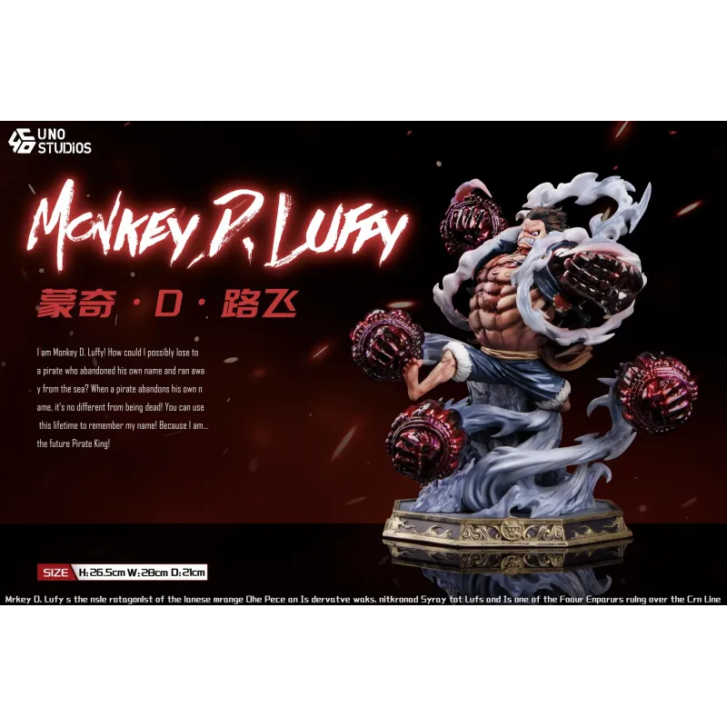 One Piece Luffy Boundman UNO Studio