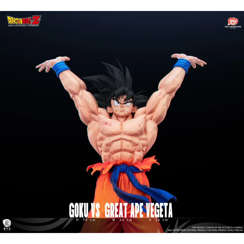 Dragon Ball Z Goku vs Great Ape Vegeta Ryu Studio