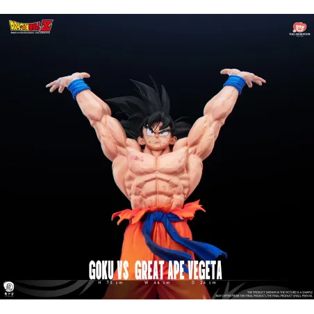 Dragon Ball Z Goku vs Great Ape Vegeta Ryu Studio