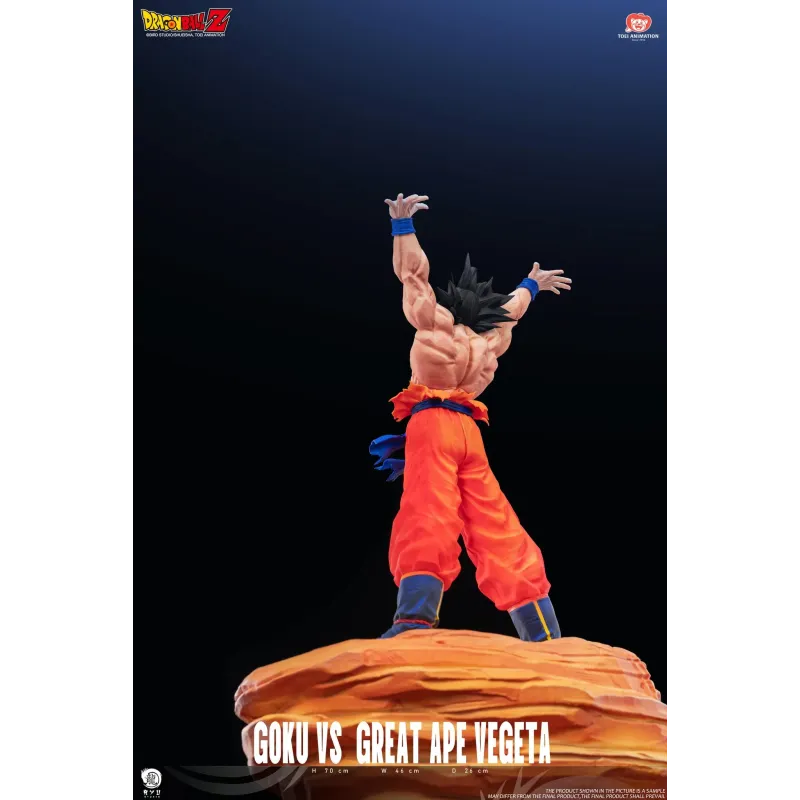 Dragon Ball Z Goku vs Great Ape Vegeta Ryu Studio