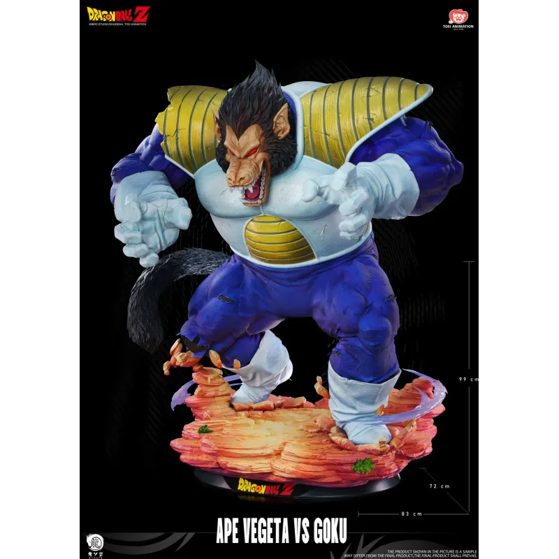 Dragon Ball Z Goku vs Great Ape Vegeta Ryu Studio