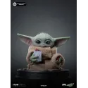 Star Wars The Mandalorian & Grogu Grogu Popcorn Time Iron Studios