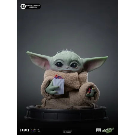 Star Wars The Mandalorian & Grogu Grogu Popcorn Time Iron Studios