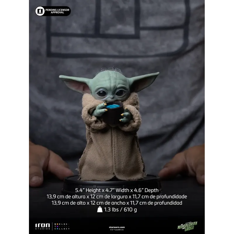 Star Wars The Mandalorian & Grogu Always Hungry Grogu Iron Studios