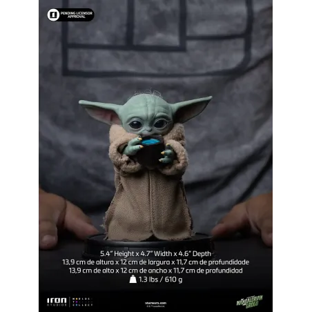 Star Wars The Mandalorian & Grogu Always Hungry Grogu Iron Studios