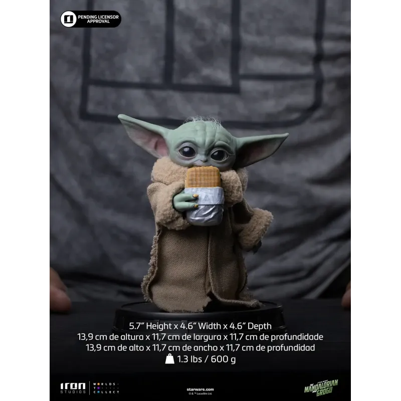 Star Wars The Mandalorian & Grogu Food Cart Snack Grogu Iron Studios