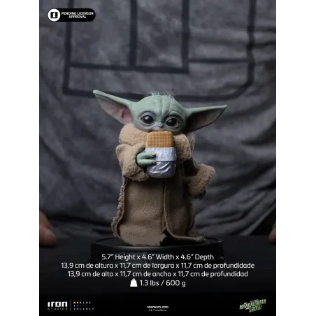 Star Wars The Mandalorian & Grogu Food Cart Snack Grogu Iron Studios