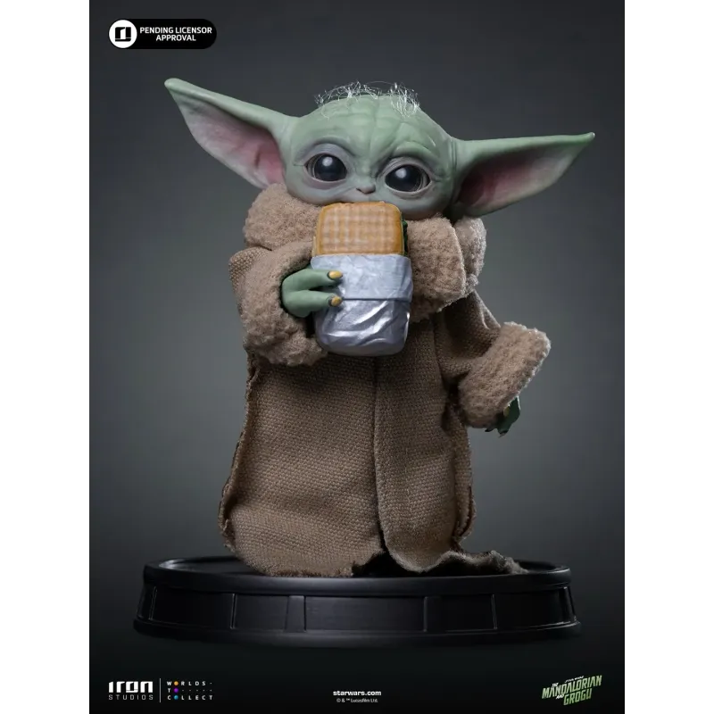 Star Wars The Mandalorian & Grogu Food Cart Snack Grogu Iron Studios
