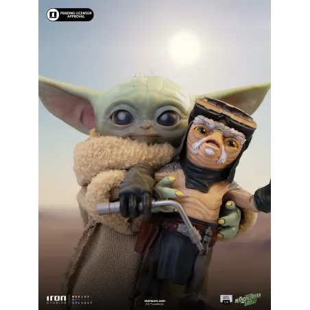 Star Wars The Mandalorian & Grogu No Squeezy Grogu Iron Studios