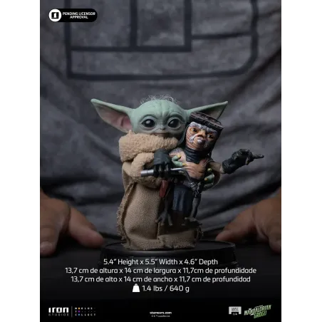 Star Wars The Mandalorian & Grogu No Squeezy Grogu Iron Studios
