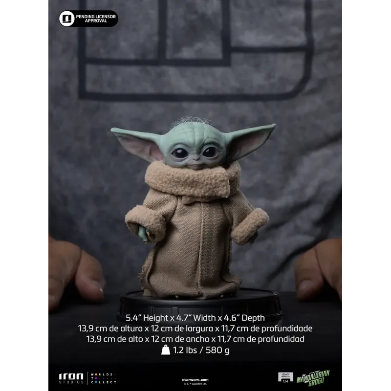 Star Wars The Mandalorian & Grogu Always Curious Grogu Iron Studios