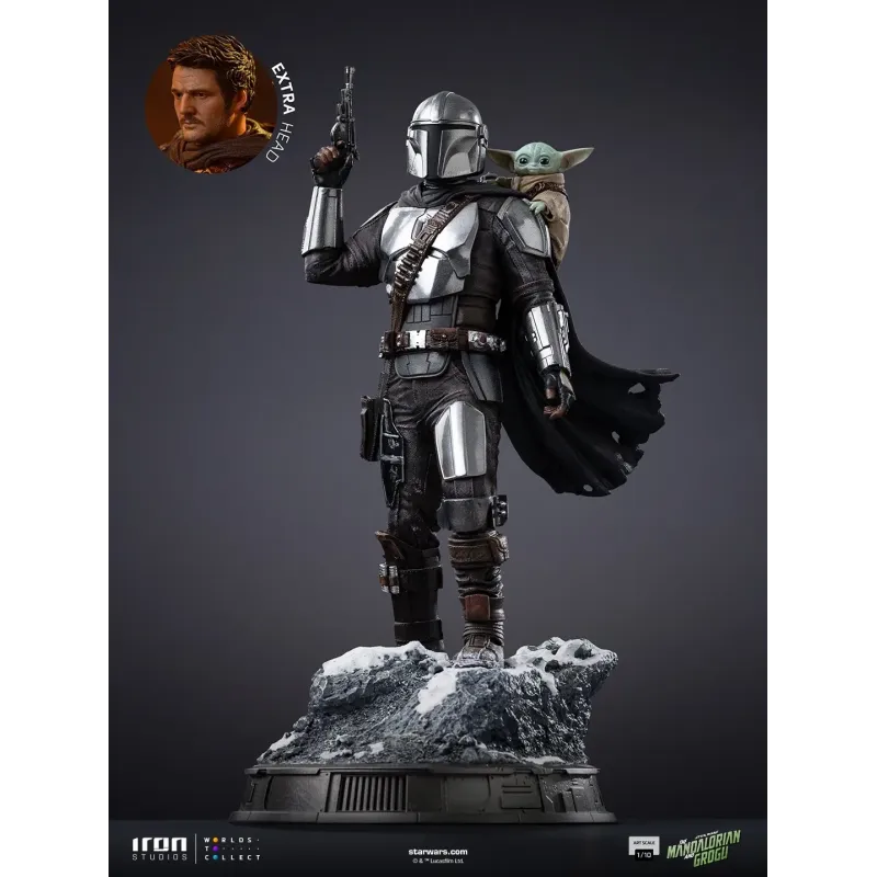 Star Wars The Mandalorian & Grogu Iron Studios
