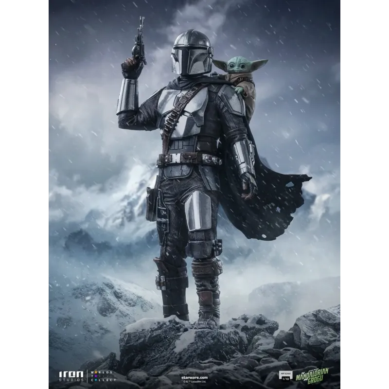 Star Wars The Mandalorian & Grogu Iron Studios