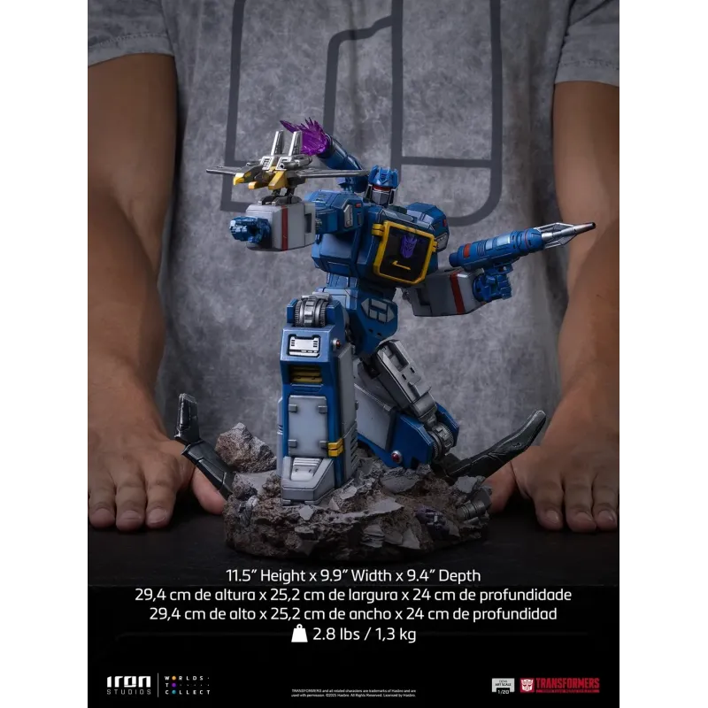 Transformers Soundwave Iron Studios