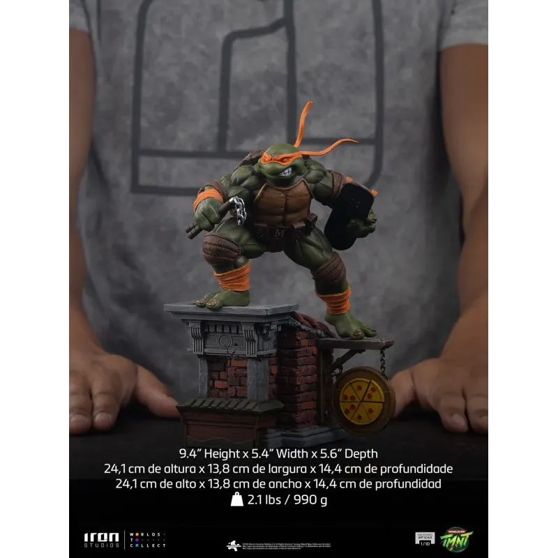 Teenage Mutant Ninja Turtles Michelangelo Iron Studios