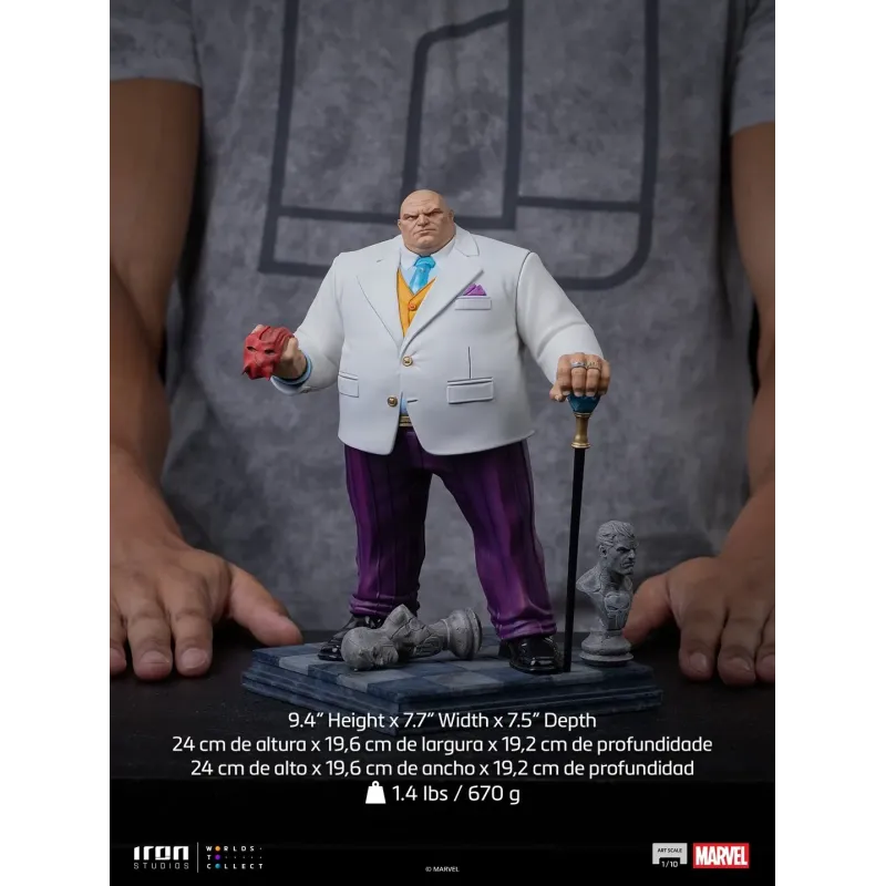 Marvel Comics Kingpin Iron Studios