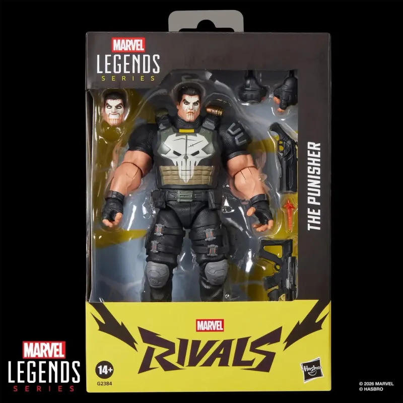 Marvel Legends Series Marvel Rivals The Punisher Hasbro