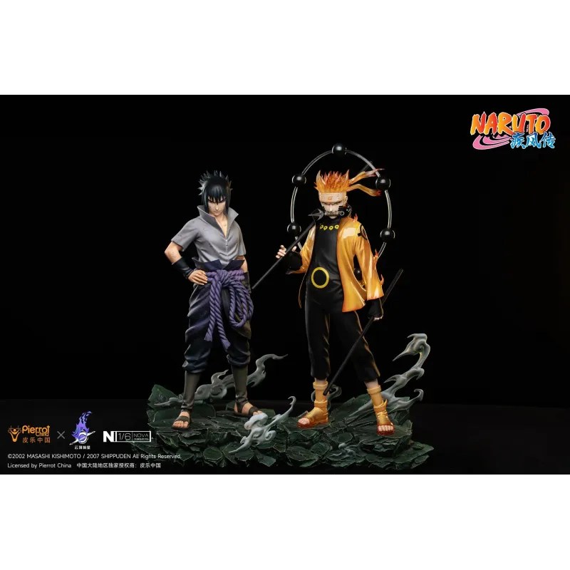Naruto Shippuden Naruto Uzumaki & Sasuke Uchiha PickStar Studio
