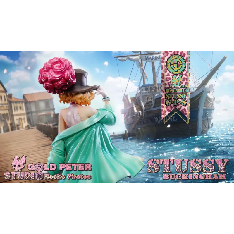 Stussy-GP Studio 1/8 Échelle 002 : Figurines de Collection Uniques
