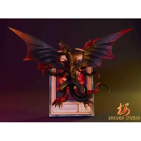 YuGiOh! Picture Frame Series 009 Red Eyes Black Flare Dragon Sakura Studio