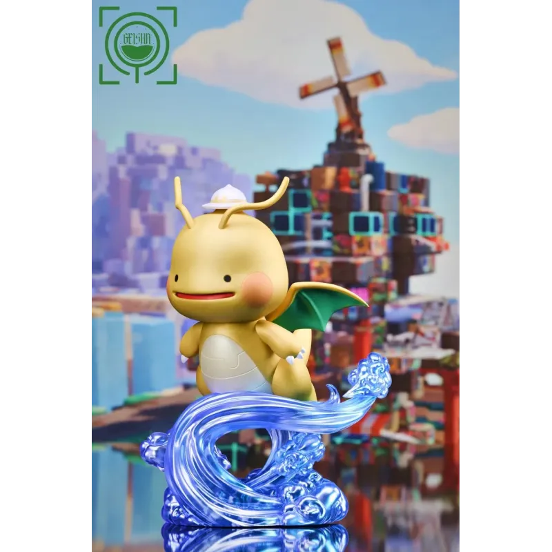 Pokemon Pokopia Ditto Dragonite form GEISHA Studio