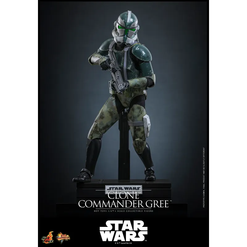 Star Wars: Revenge of the Sith Clone Commander Gree Hot Toys