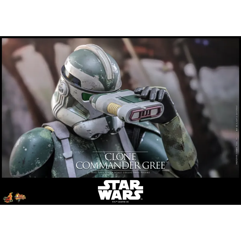 Star Wars: Revenge of the Sith Clone Commander Gree Hot Toys