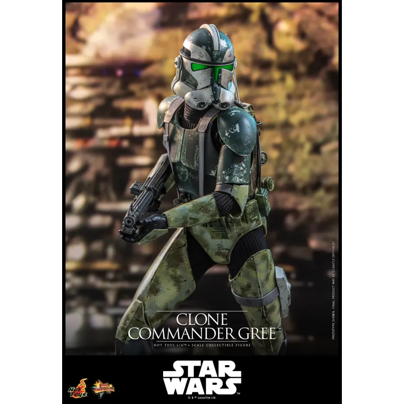 Star Wars: Revenge of the Sith Clone Commander Gree Hot Toys