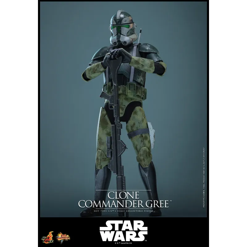 Star Wars: Revenge of the Sith Clone Commander Gree Hot Toys