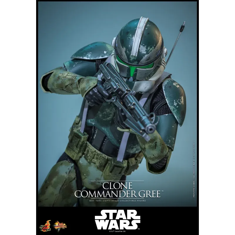 Star Wars: Revenge of the Sith Clone Commander Gree Hot Toys
