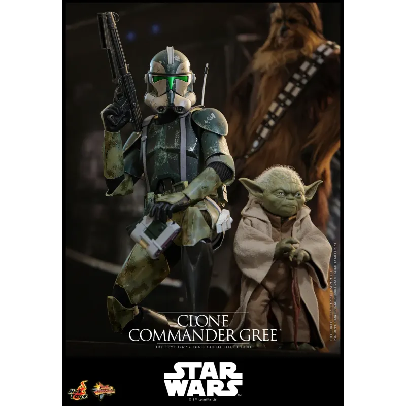 Star Wars: Revenge of the Sith Clone Commander Gree Hot Toys