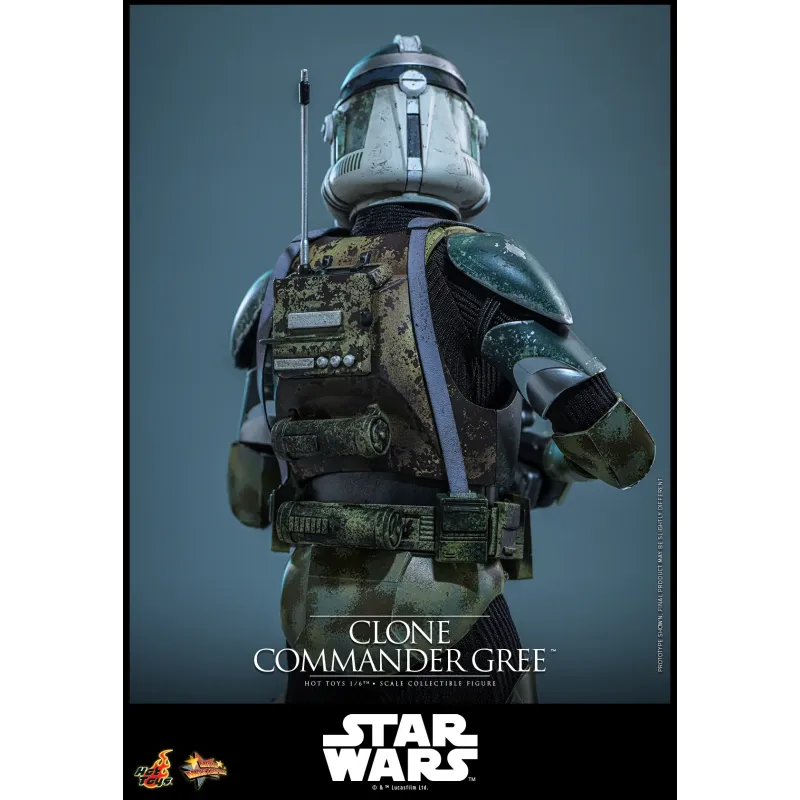 Star Wars: Revenge of the Sith Clone Commander Gree Hot Toys