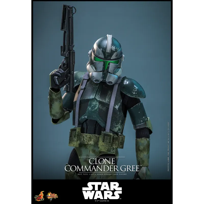 Star Wars: Revenge of the Sith Clone Commander Gree Hot Toys