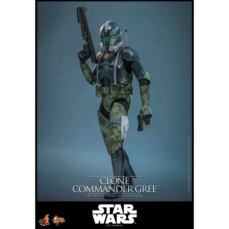 Star Wars: Revenge of the Sith Clone Commander Gree Hot Toys