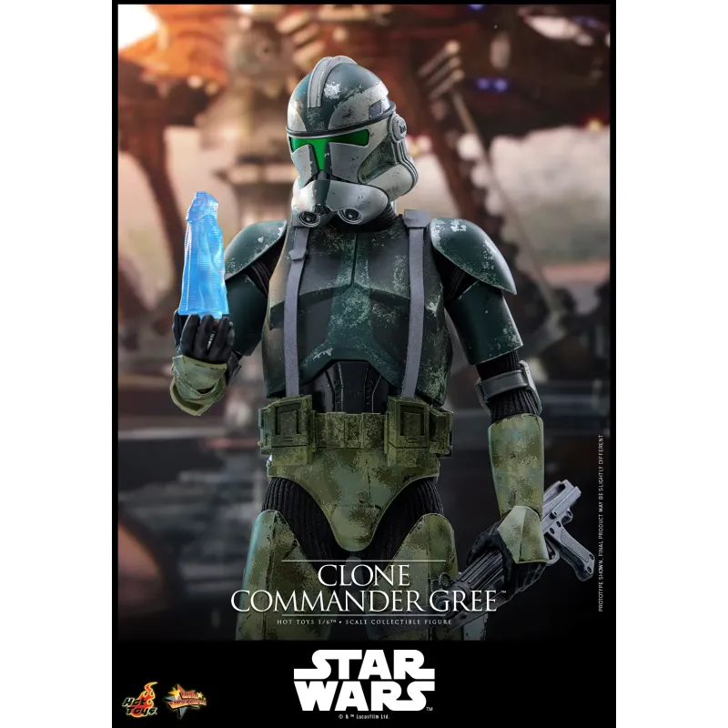 Star Wars: Revenge of the Sith Clone Commander Gree Hot Toys