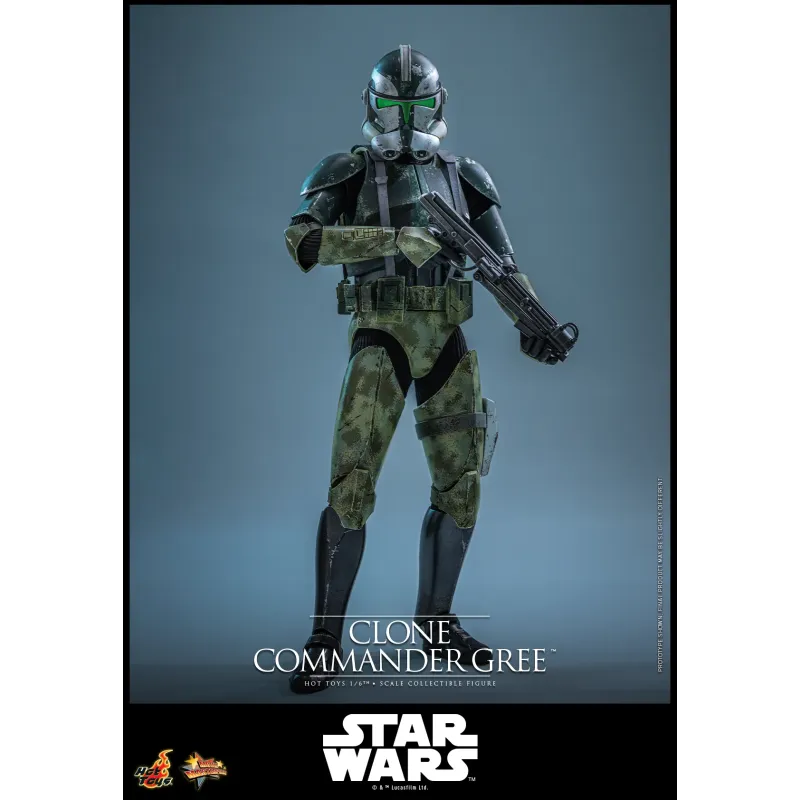 Star Wars: Revenge of the Sith Clone Commander Gree Hot Toys
