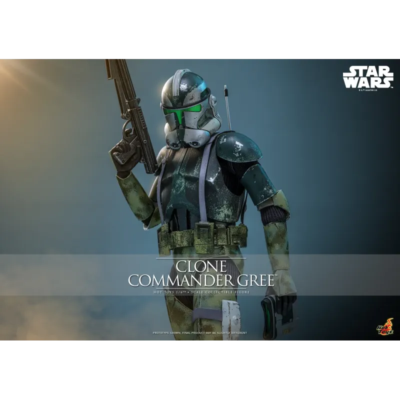 Star Wars: Revenge of the Sith Clone Commander Gree Hot Toys