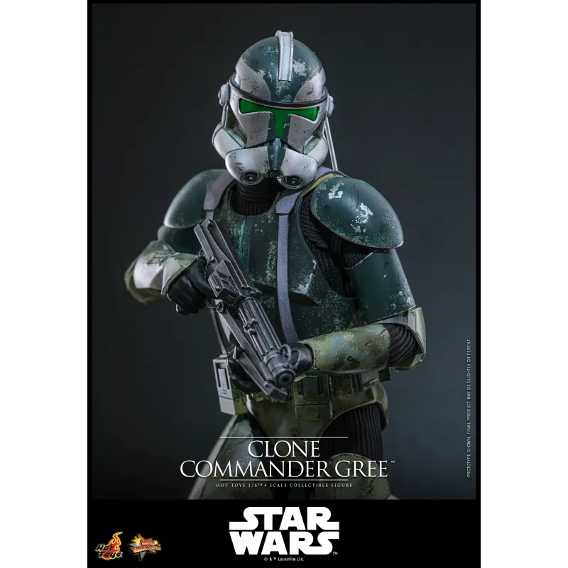 Star Wars: Revenge of the Sith Clone Commander Gree Hot Toys