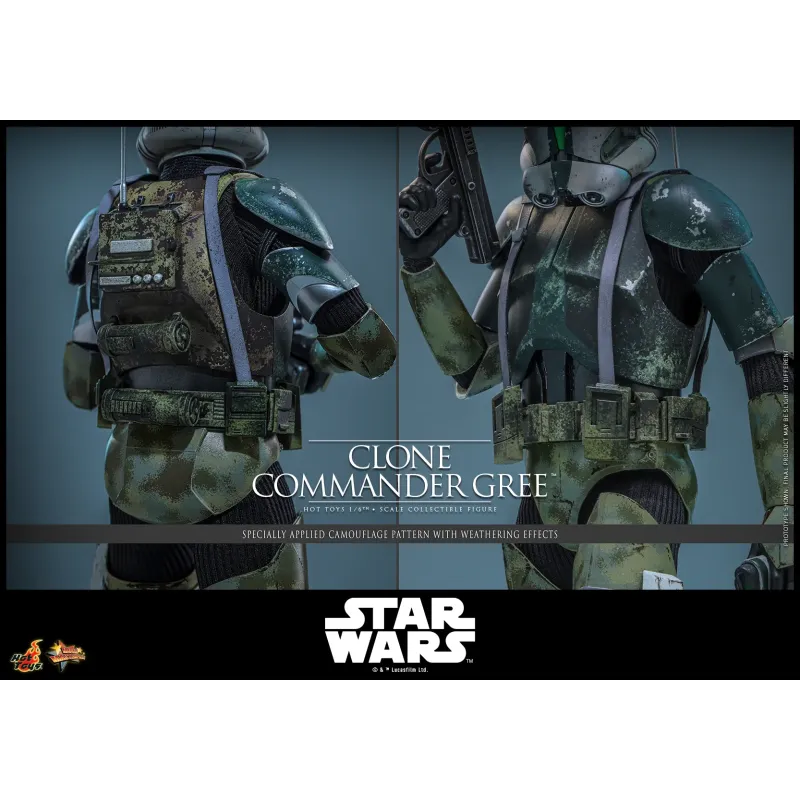 Star Wars: Revenge of the Sith Clone Commander Gree Hot Toys